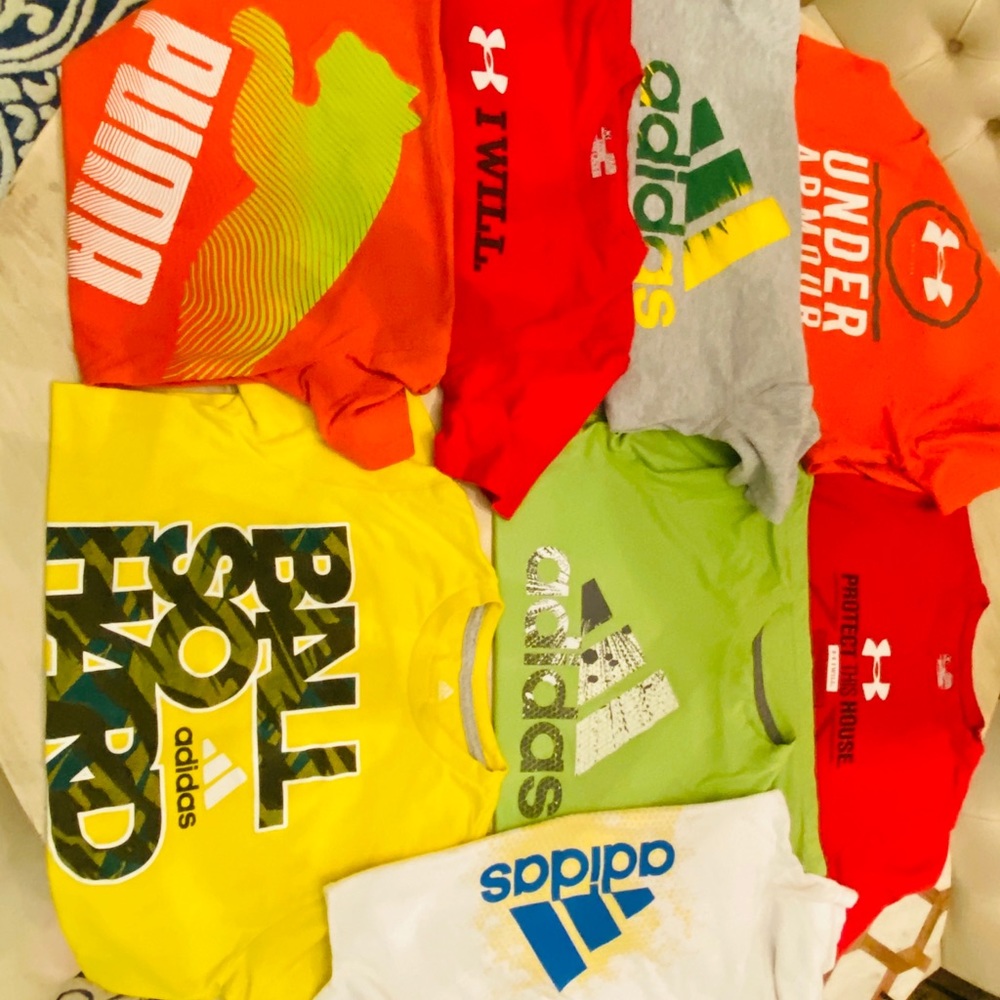 Under Armour, Nike, Adidas Lot- Boys large